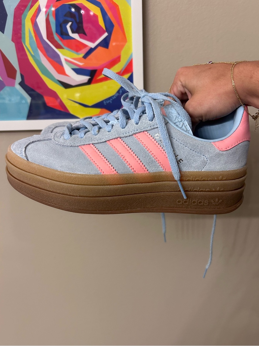 Adidas Gazelle Bold Platform Wmns 5 / Big Kid 4